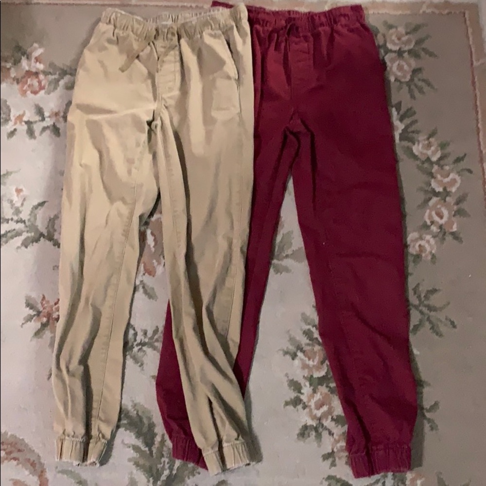 These are two pairs of joggers really comfy